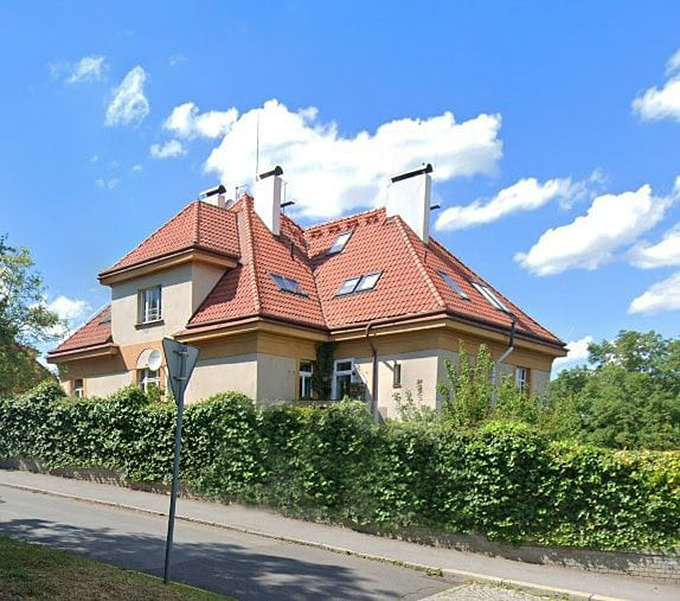 výhled z balkonu